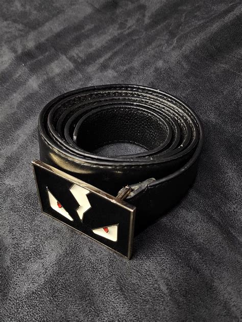 fake fendi monster belt